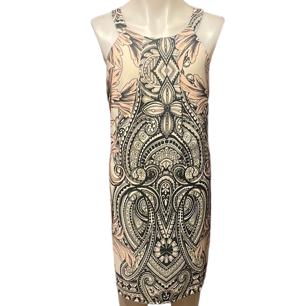 𝅺WINDSOR Black‎ & Cream Dress